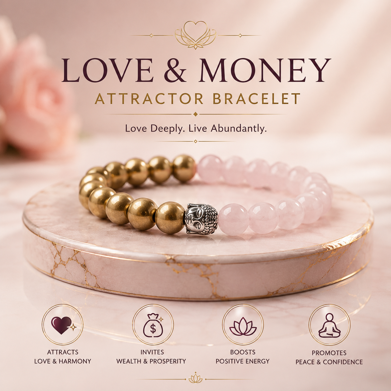 Energised Money and Love Attractor Bracelet